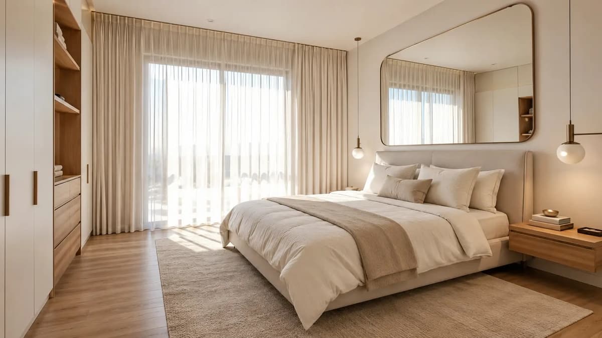 small bedroom ideas to make room look bigger