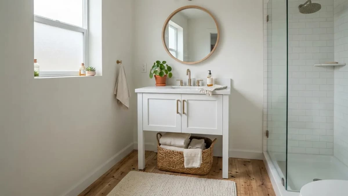 budget bathroom decor ideas featured